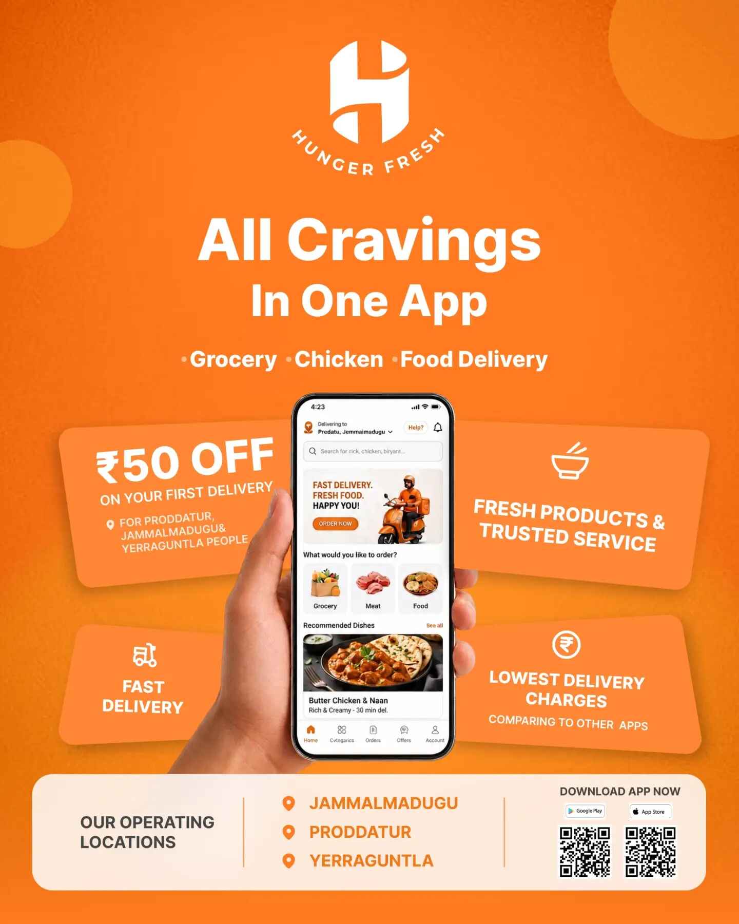 Hunger Fresh Flyer